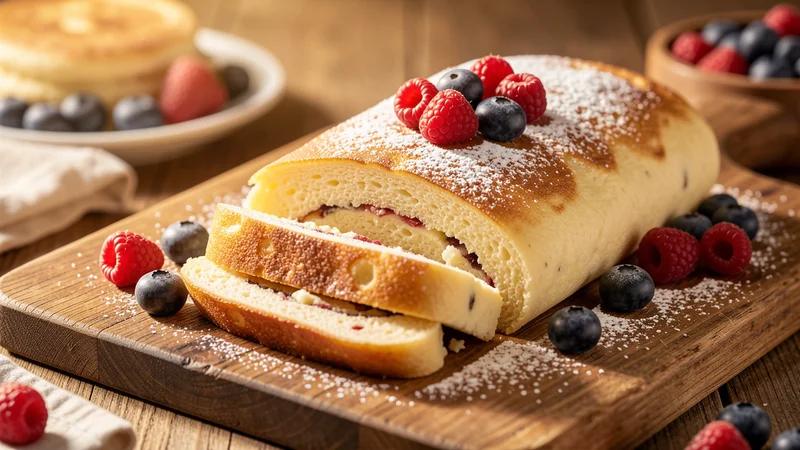 Proteínový nalievnik s tvarohom