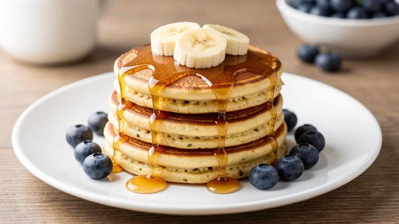 Proteínové palacinky s banánom